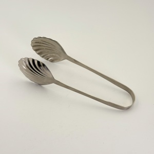 Pinzas para Hielo Decorativas Hechas a Mano, Pinzas para Cubitos de Hielo de Acero Inoxidable, Clip Elegante de Metal para Servir en Bares y Restaurantes - Product Image 1