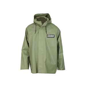 Veste de pluie GAA tout usage avec capuche hydrofuge et construction durable pour le sport quantité minimale de commande OEM - Product Image 6