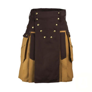 Kilts Escoceses Modernos de Alta Calidad en Todos los Colores, Estilo Nuevo, Material de Lana, Logotipo Personalizado, Etiquetas Personalizadas Ajustables, MOQ 20 - Product Image 1