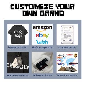 Pantalons de survêtement en coton 100% lourd, décontractés, respirants, personnalisés avec broderie, vente en gros - Product Image 2