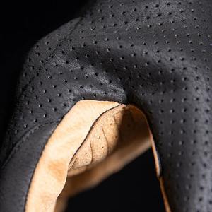 Guantes de motocicleta personalizados de alta calidad Cafe Racer, equipo de protección de cuero clásico transpirable para motocicleta - Product Image 5