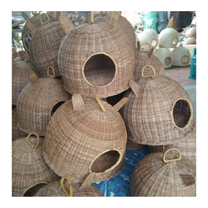 Best Design for Pet <b>Bed</b>: <b>Rattan</b> Material Pet House for <b>Cat</b>/Dog Ready to Ship in Bulk From 99 Gold Data - Product Image 5