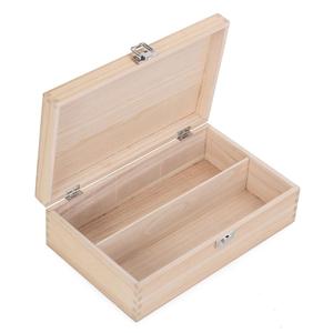 Caja de exhibición de madera de barniz transparente de dos botellas hecha de madera Natural MDF para Vodka, whisky, vasos de Tequila, café, té, impreso con láser - Product Image 1