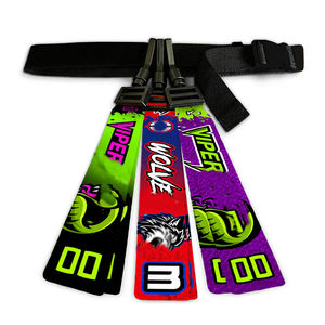 Banderas de Cintura para Niños y Adultos, PVC a Todo Color, Doble Cara, Logotipo del Equipo Personalizado, Bandera Deportiva para Entrenamiento de Jugadores de Fútbol - Product Image 2