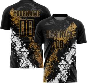 Uniforme de football personnalisé OEM, kit imprimé par sublimation, tissu à séchage rapide, vêtements d'équipe personnalisés, tailles pour adultes et jeunes, 2025 - Product Image 2