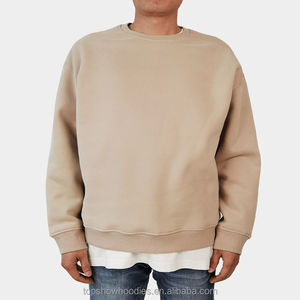 Nueva primavera mejor ropa de calle Unisex moda deshilachada hombres suéteres costilla moda 2023 invierno logotipo personalizado impresión hombres traje OEM - Product Image 4