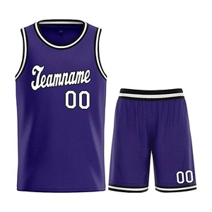 Ensemble de deux pièces de maillot de basket-ball Laker de qualité supérieure entièrement sublimé, 2026, short et maillot de basket-ball personnalisés bon marché - Product Image 4