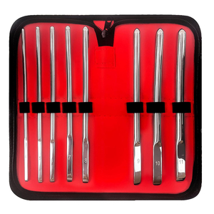 Juego de Dilatadores Ginecológicos Reutilizables Hegar de 8 Piezas, Instrumentos Quirúrgicos de Acero Inoxidable de Grado Médico, Aprobado por CE e ISO, OEM Disponible - Product Image 1