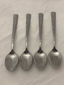Direct Selling <b>Mirror</b> Polish Stainless Steel Spoon Set Best Quality Wedding Server Salad Spoons Long Handle for Home Hotel Use - Product Image 6