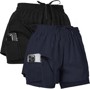 Ensemble 2 pièces vintage pour femme, short de sport taille mi-haute avec doublure et poches, nœud et boutons, motifs personnalisables, toutes tailles - Product Image 5