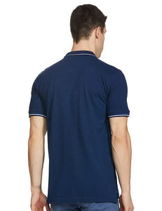 Golf de hombre de algodón 100% de alta calidad para camisetas de polo OEM Impresión de logotipo personalizado Venta caliente Camisetas en blanco de punto sólido al por mayor - Product Image 5