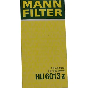 Penyaring Oli MANN Asli Asli Filter Oli Mesin OEM HU6013z untuk VW JETTA IV (162, 163),PASSAT (A32, A33)