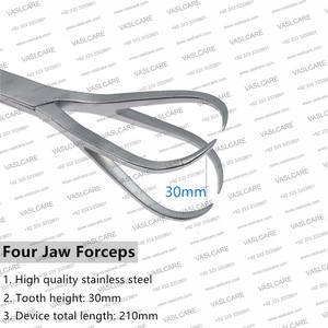 คีมลดกระดูกคีมยึดกระดูกและข้อ4ชิ้นเครื่องมือผ่าตัดสเตนเลสสตีล - Product Image 2