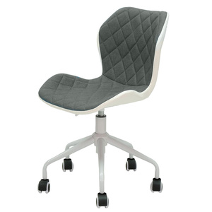 Sillón Giratorio Blanco Contemporáneo GCF077 con Función Reclinable, Tapizado en Cuero Cómodo, Sofá de Roble para el Hogar y la Oficina - Product Image 6