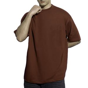 Camisetas de Hombre de Primera Calidad 100% Algodón de Color Sólido de Secado Rápido con Cuello Redondo y Manga Corta - Product Image 4