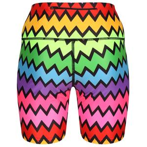 Shorts Deportivos de Cintura Alta para Mujer, Transpirables, Lavados, de Encaje Impermeable Ecológico, Estilo Hip Hop - Product Image 2