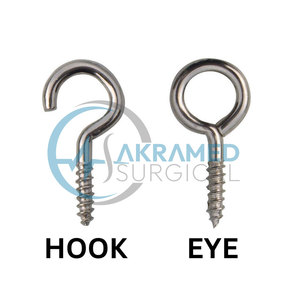 Instruments pour les yeux en acier inoxydable de la meilleure qualité Crochets pour les yeux manuels à bas prix - Product Image 1