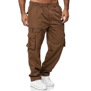 Pantalones Ligeros de Verano para Hombre, Pantalones Cargo de Secado Rápido para Pesca, Senderismo y Actividades al Aire Libre, Pantalones Casuales de Trabajo con Múltiples Bolsillos - Product Image 4