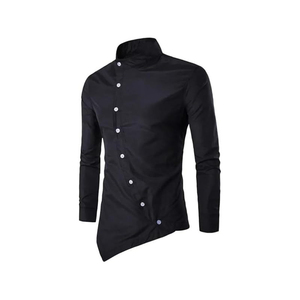 2024 buena venta nueva moda estilo a rayas personalizado bonito hermoso Formal hombres algodón Slim Fit camisas de vestir - Product Image 1