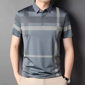 Camisa Polo Antiarrugas para Hombre, con Logotipo Bordado, Diseño Impreso Digital, OEM, Lisa, de Golf, Poliéster, Algodón - Product Image 5
