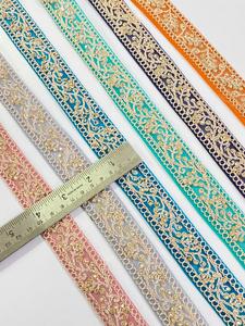 Tulle en polyester rayonne métallisé or argent cuivre or indien, paillettes lavables, écologiques, couleur personnalisée, vêtements, chaussures - Product Image 3