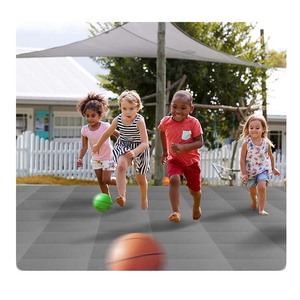 เสื่อยาง EPDM SBR สำหรับสนามเด็กเล่นกลางแจ้งมีความหนาแน่นสูงกันลื่น - Product Image 6