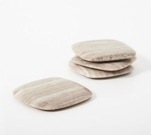 Posavasos de mármol elegantes y con estilo con acabado de primera calidad para decoración de mesa de diseño de lujo - Product Image 1