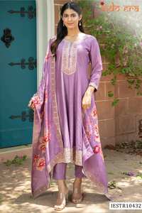 Colección al por mayor de seda india y pakistaní Kurti Bottom Dupatta para ropa de fiesta Catálogo completo disponible a precios competitivos - Product Image 3