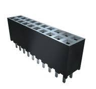 Connecteur d'interconnexion pour carte PCB, à trou traversant, à rangée unique, plaqué or épais, 7 broches, SLW-107-01-F-S - Product Image 2