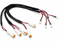 Konektor Kabel Tahan Air JST JWPF 2 3 4 6 8Pin Male Female Perakitan Kabel Otomotif Kustom OEM