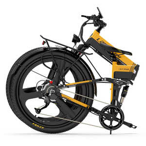 Bicicletta Elettrica Pieghevole Sportiva XT750 Bianca/Gialla Prodotto Pre-Vendita UE Novità <span class=keywords><strong>Dicembre</strong></span> <span class=keywords><strong>2023</strong></span> - Product Image 3