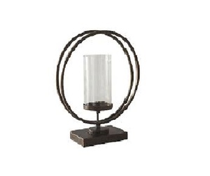 Portavelas de aluminio de lujo con detalles artesanales únicos para Bodas de lujo y decoración de interiores del hogar - Product Image 1