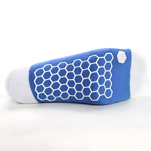 Factory Custom Design Men's Sports Soccer <b>Socks</b> with Honeycomb Pattern Double Anti-Slip <b>Grip</b> Football <b>Socks</b> - Product Image 6