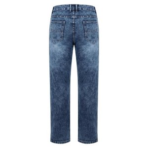 Primavera Verano Negro Azul Cargo Jeans hombres Streetwear Denim Jogger pantalones hombres Baggy Harem Jean pantalones de talla grande - Product Image 3