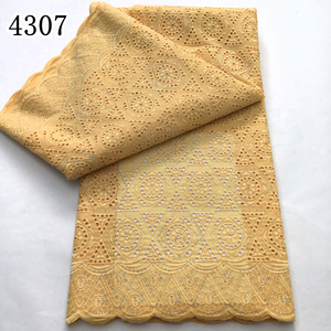 4307 africain nigérian dentelle tissus 2025 dernière haute qualité suisse Voile coton dentelle à dubaï <span class=keywords><strong>austra</strong></span> suisse pour les femmes robe - Product Image 2