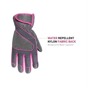 Gants de ski d'hiver pour hommes de haute qualité coupe-vent et imperméable en cuir PU thermique chaud pour les sports de neige meilleur taux compétitif - Product Image 6