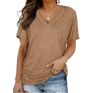 เสื้อยืดคอกลมผู้ชายผ้าอ็อกซ์ฟอร์ดคุณภาพสูง ปี 2026 ทรงปกติ สกรีนโลโก้ได้ ระบายอากาศดี เป็นมิตรกับสิ่งแวดล้อม ผ้าฝ้าย 100% เสื้อยืดเปล่า - Product Image 1