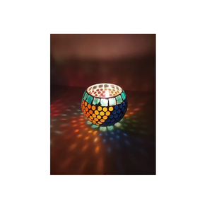 Support de lumière en T en mosaïque de différentes couleurs, bougies décoratives à thème, vente en gros, bougie colorée bon marché, divers modèles - Product Image 6