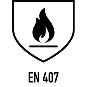 Gants résistants à la chaleur Fauster 12 Natural HT avec isolation spéciale EN 388 & EN 407 PPE Catégorie III pour utilisation en jardinage JUTEC - Product Image 6