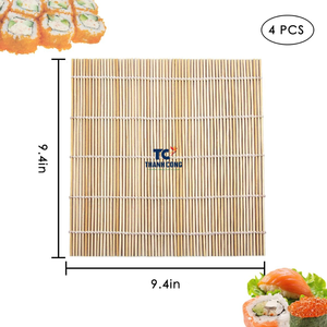 BEST CHOICE Premium Natural Bamboo Sushi Rolling Mat para una experiencia perfecta de sushi casero - Product Image 3