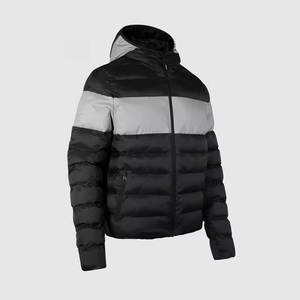 Regular Bubble Puffer Jacket Men's Customized Warm Winter Packable <b>Lightweight</b> Puffy Jackets Quilted <b>Coat</b> - Product Image 4
