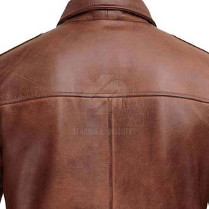 Nouveau style, vente en gros, veste en cuir coupe-vent pour hommes, meilleures ventes, veste d'hiver imperméable pour hommes - Product Image 6