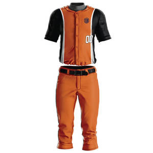 ลูกค้าต้องการเสื้อผ้าเบสบอลแบบกลับด้านได้ ชุดทีมเบสบอลแบบกำหนดเอง - Product Image 1