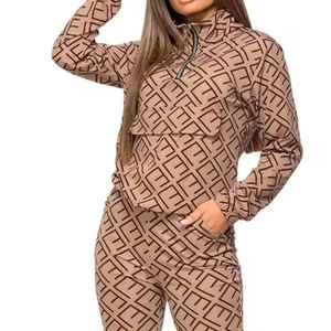 Precio al por mayor Mejor diseño Mujeres Sublimación Chándal Diseña tu propio logotipo Sublimación Chándal - Product Image 6