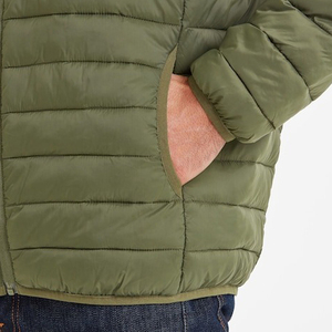 Men's <b>Winter</b> Puffer <b>Jacket</b> with Zipper Closure Cotton Filled Breathable <b>Waterproof</b> Custom Logo Color Lightweight Outdoor <b>Jacket</b> - Product Image 4