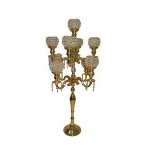 Décoration d'intérieur, articles de table, éclairage, centre de table, porte-bougie votif, porte-bougie votif en aluminium de haute qualité - Product Image 2