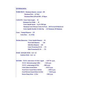 Máquina perfiladora de engranajes hidráulica de alta precisión y velocidad Sykes para corte y fabricación de engranajes industriales - Product Image 6
