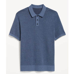 Polos frescos personalizados con logotipo de manga corta de alta calidad, polos para hombre, polos ligeros de secado rápido para hombre - Product Image 1