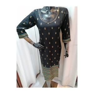 Robes de pelouse pakistanaise Salwar Kameez femmes Shalwar Kameez robe pakistanaise Inde et Pakistan - Product Image 4