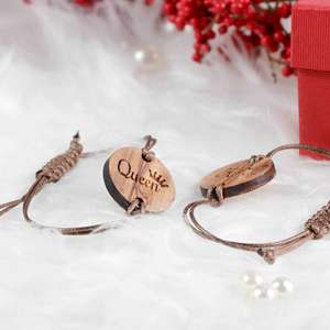 Bracelets en alliage de diamant de perle d'argent religieux vintage faits à la main bracelets porte-bonheur de mode bohème pour les mariages et les cadeaux de fêtes - Product Image 4